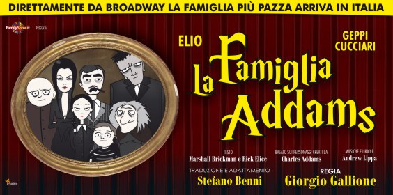 Torna “La Famiglia Addams” con Elio e Geppi Cucciari